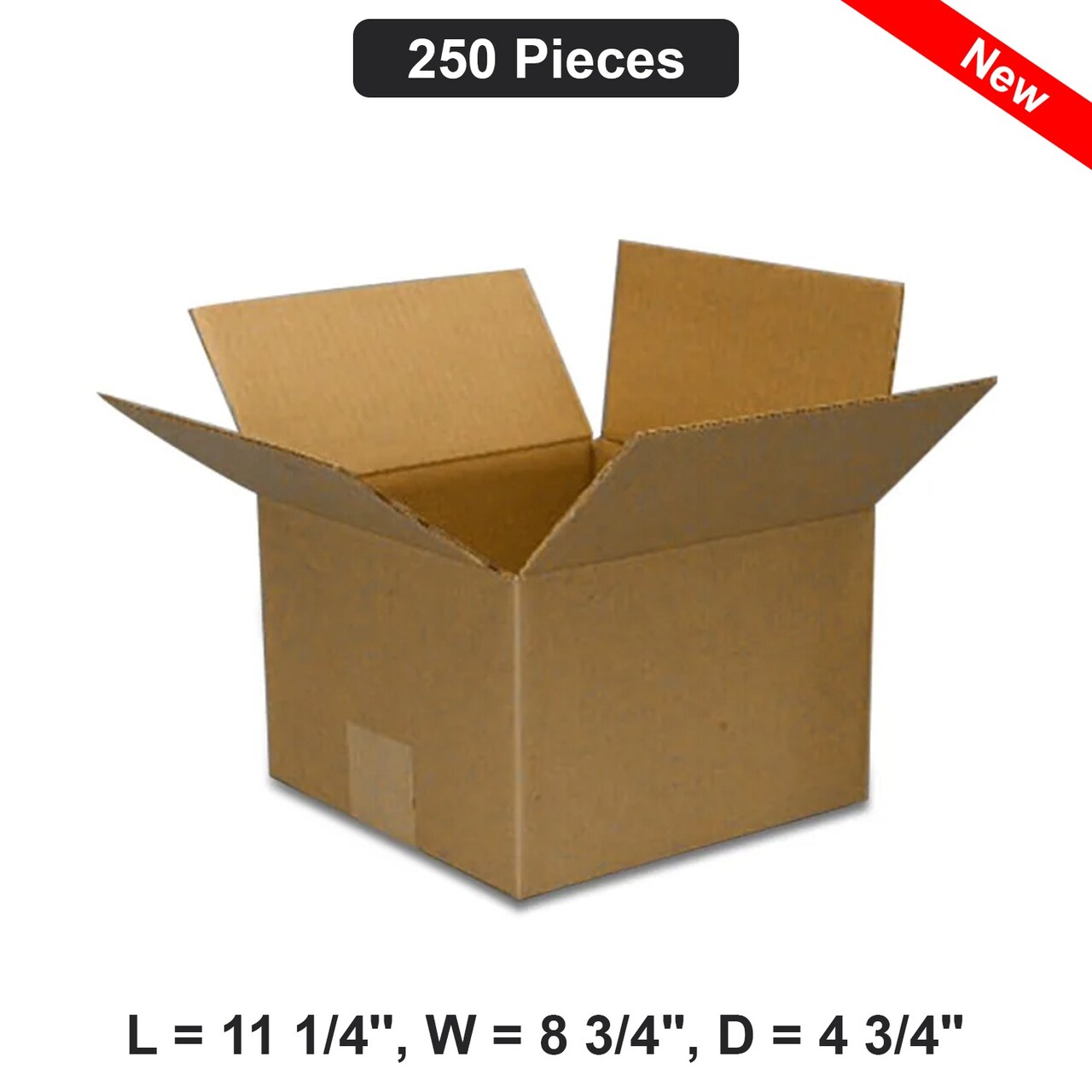 Heavy Duty 11.25x8.75x4.75 Inch Cardboard Box Ideal for Bulkier Clothing